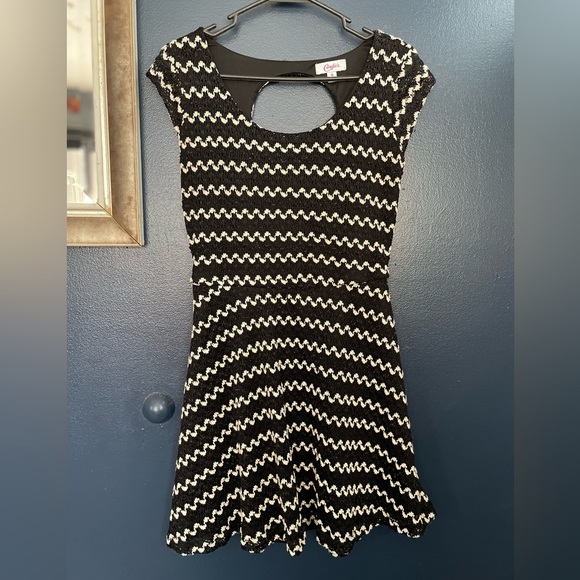 Candies Black and White Dress Size M - Picture 1 of 3